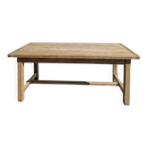 Solid oak farmhouse table