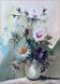Table HST "Bouquet of Wild Flowers" signed early 20th century