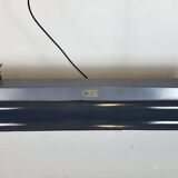Grey Enamel Industrial Hanging Tube Light, 1960s
