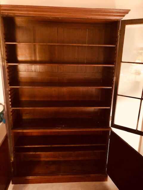 19th century English showcase