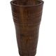 Vintage umbrella stand - holder oak basket storage design 60's minimalist
