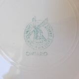 6 dessert plates Moulin des Loups Orchies Ontario model