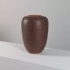 Ceramic vase decorated with vintage sgraffito by Rudi Stahl.