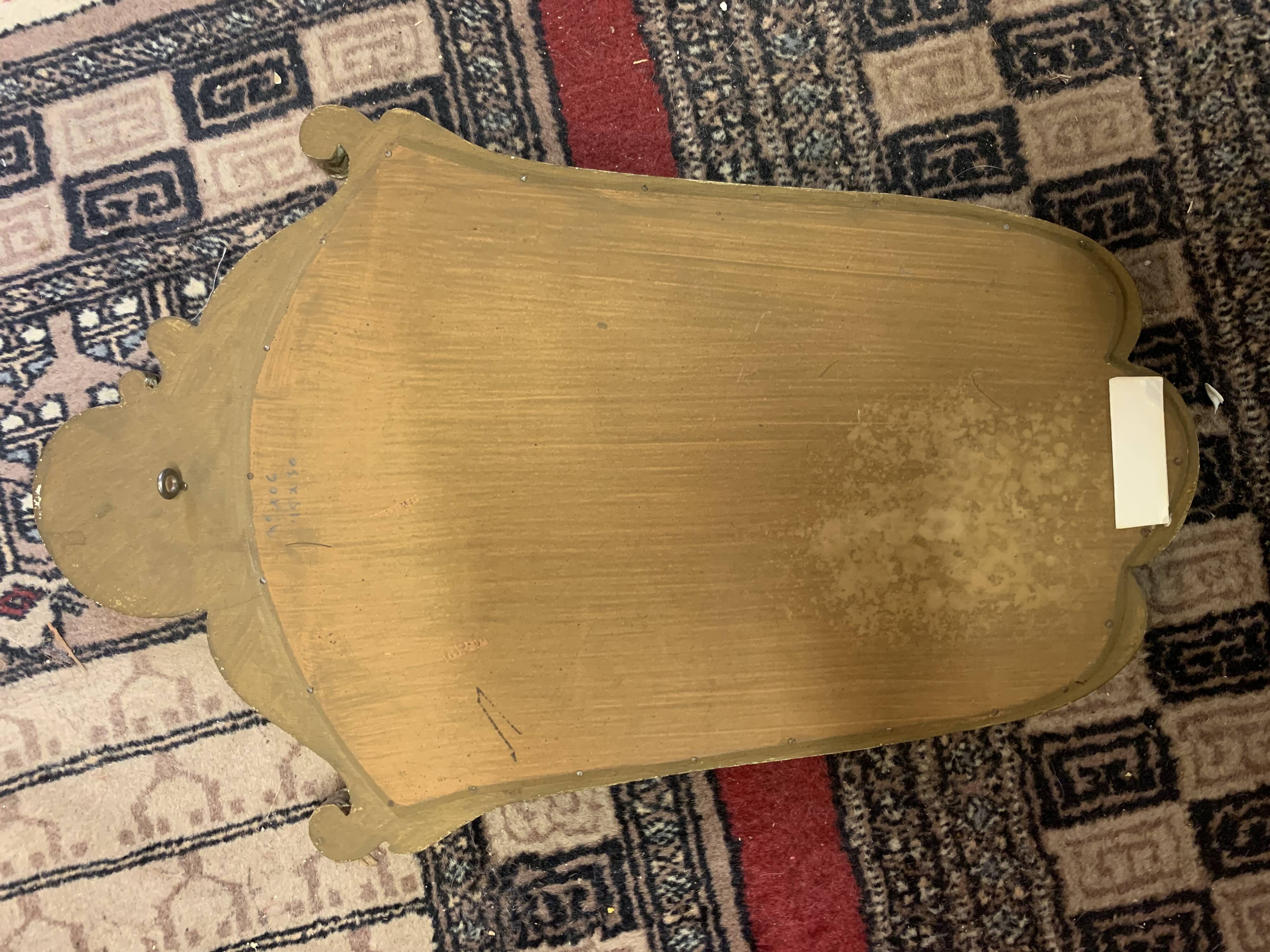 Gilded mirror in Louis XVI style