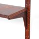 Scandinavian wall system in rosewood by Hansen & Guldborg