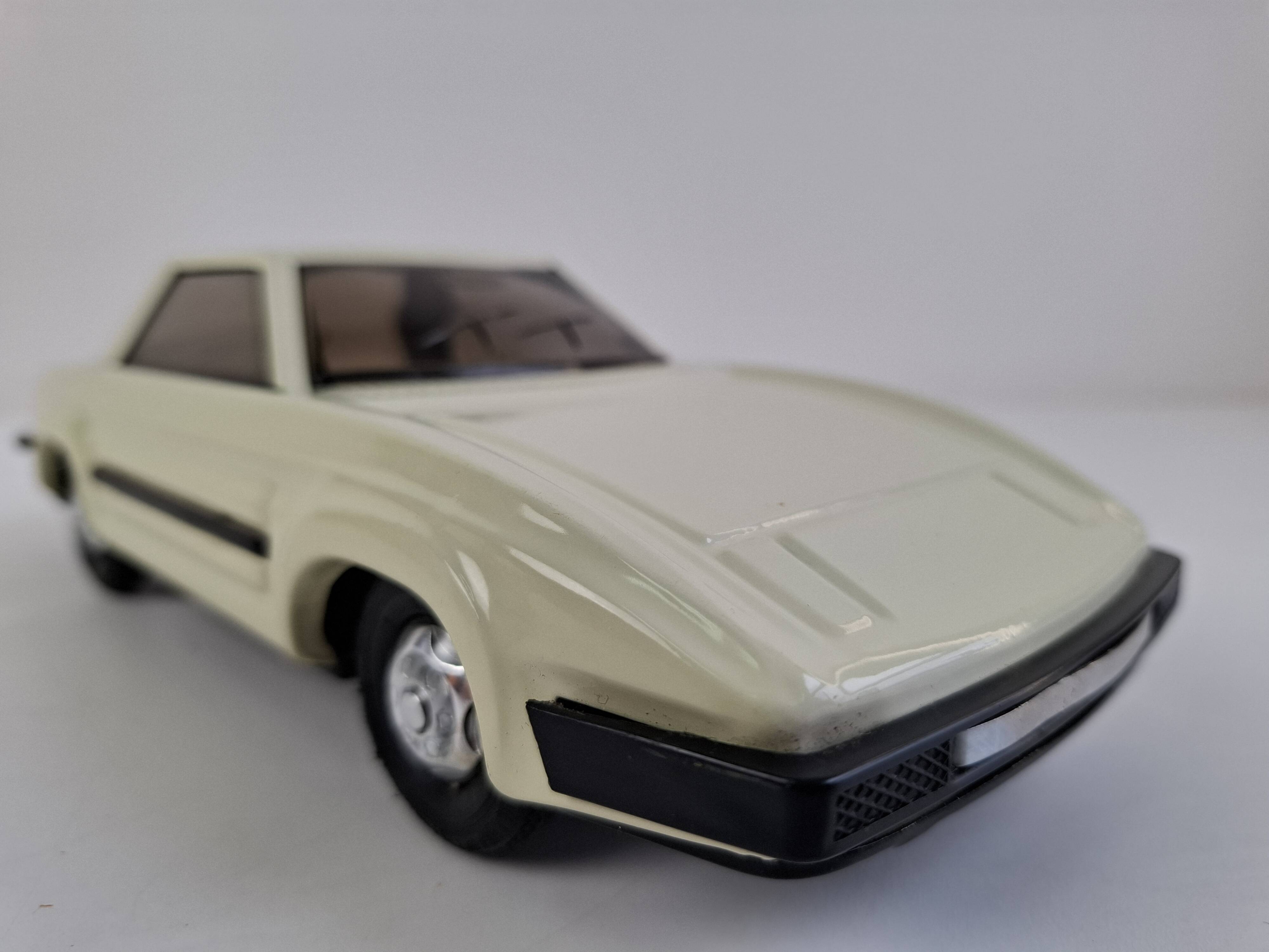 1970s Czechoslovak ITES IGRA Norma Tin Friction Toy Car Mid Century Modern
