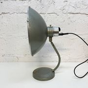Industrial, medical table lamp.