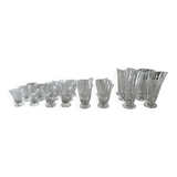 DAUM crystal glass set, KIM EPIS collection - 1950s