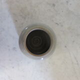 Enamelled stoneware pot