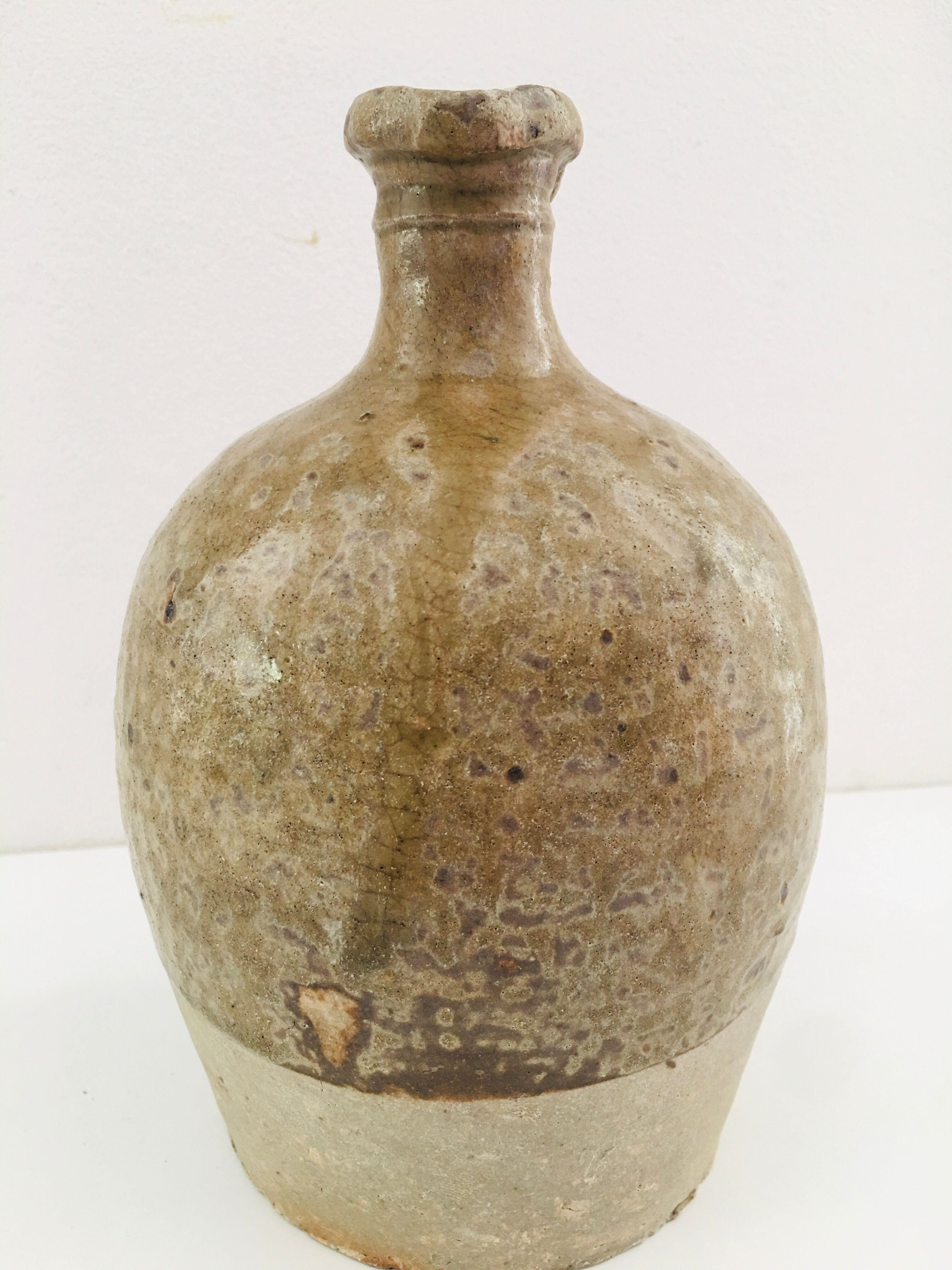 Vintage stoneware pitcher