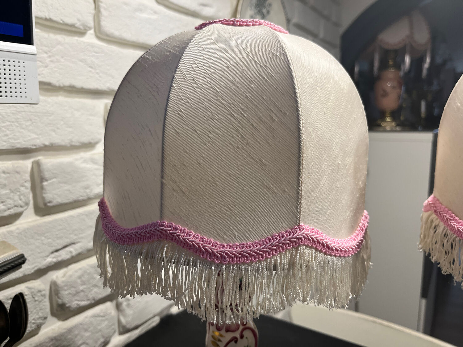 Pair of Clamecy lamps