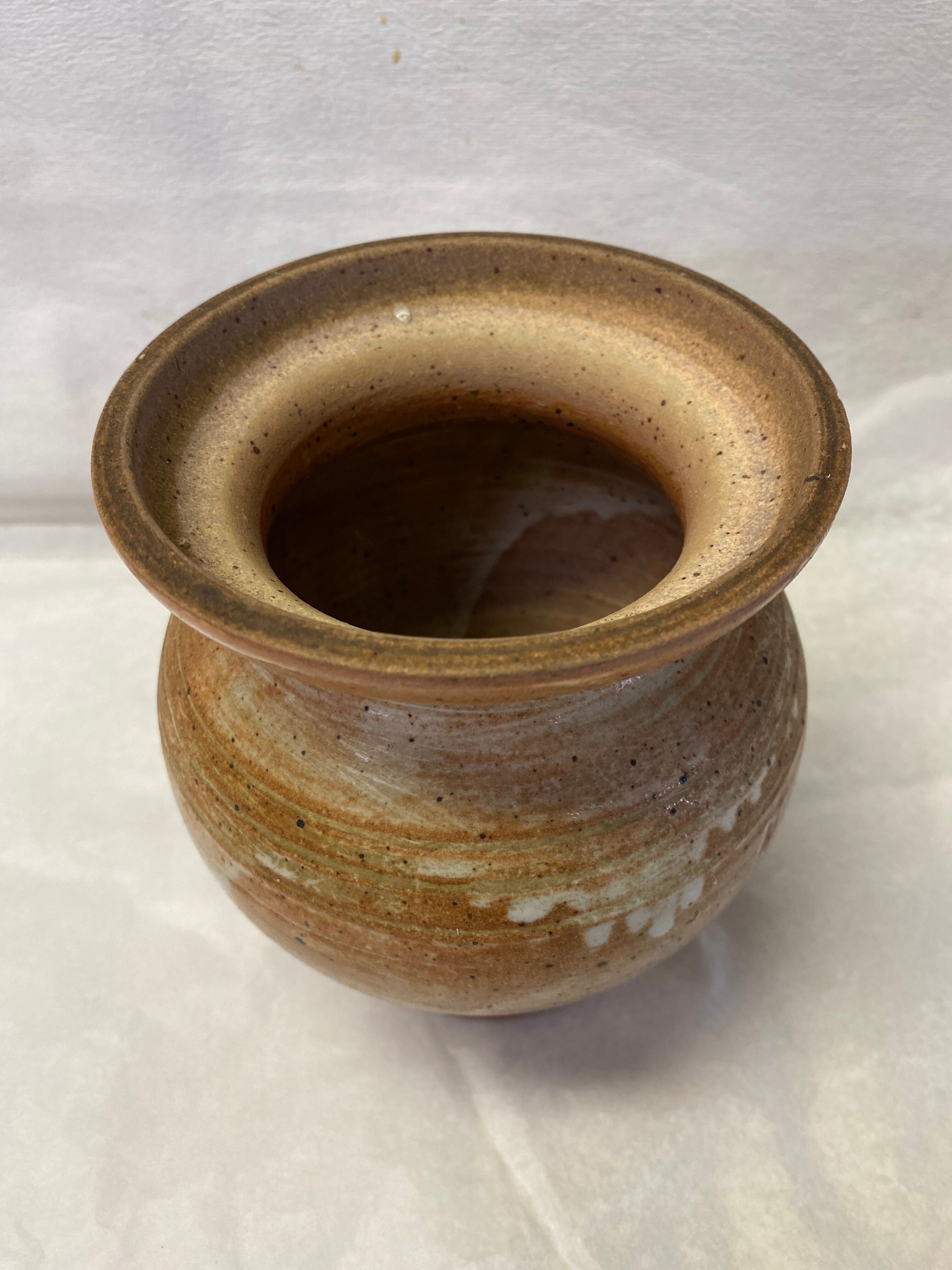 Vintage sandstone vase