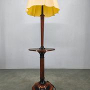 Lampadaire art déco avec table, Suède, années 1940
