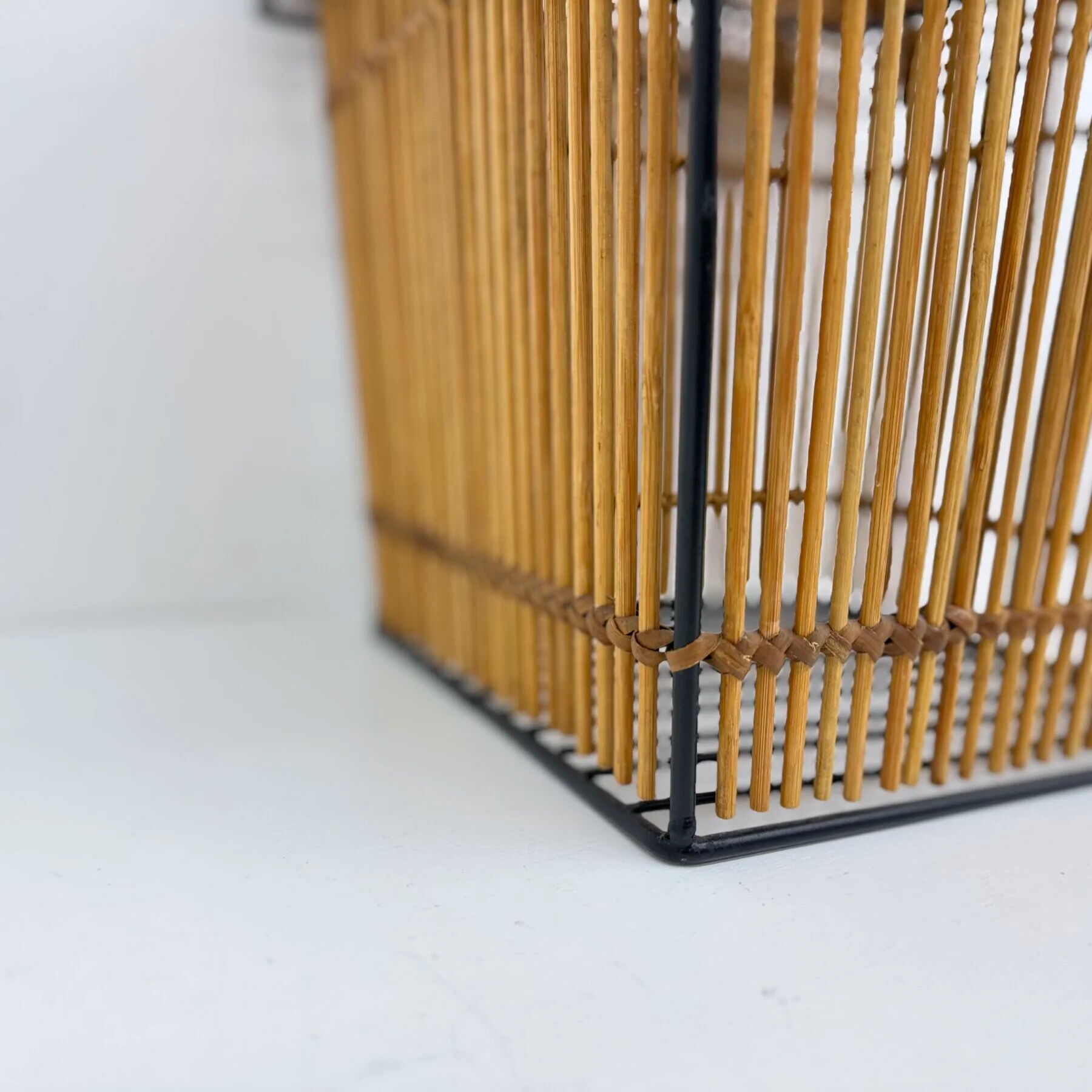 Set of 2 storage baskets by Dirk van Sliedregt for Rohé, Netherlands 1960s