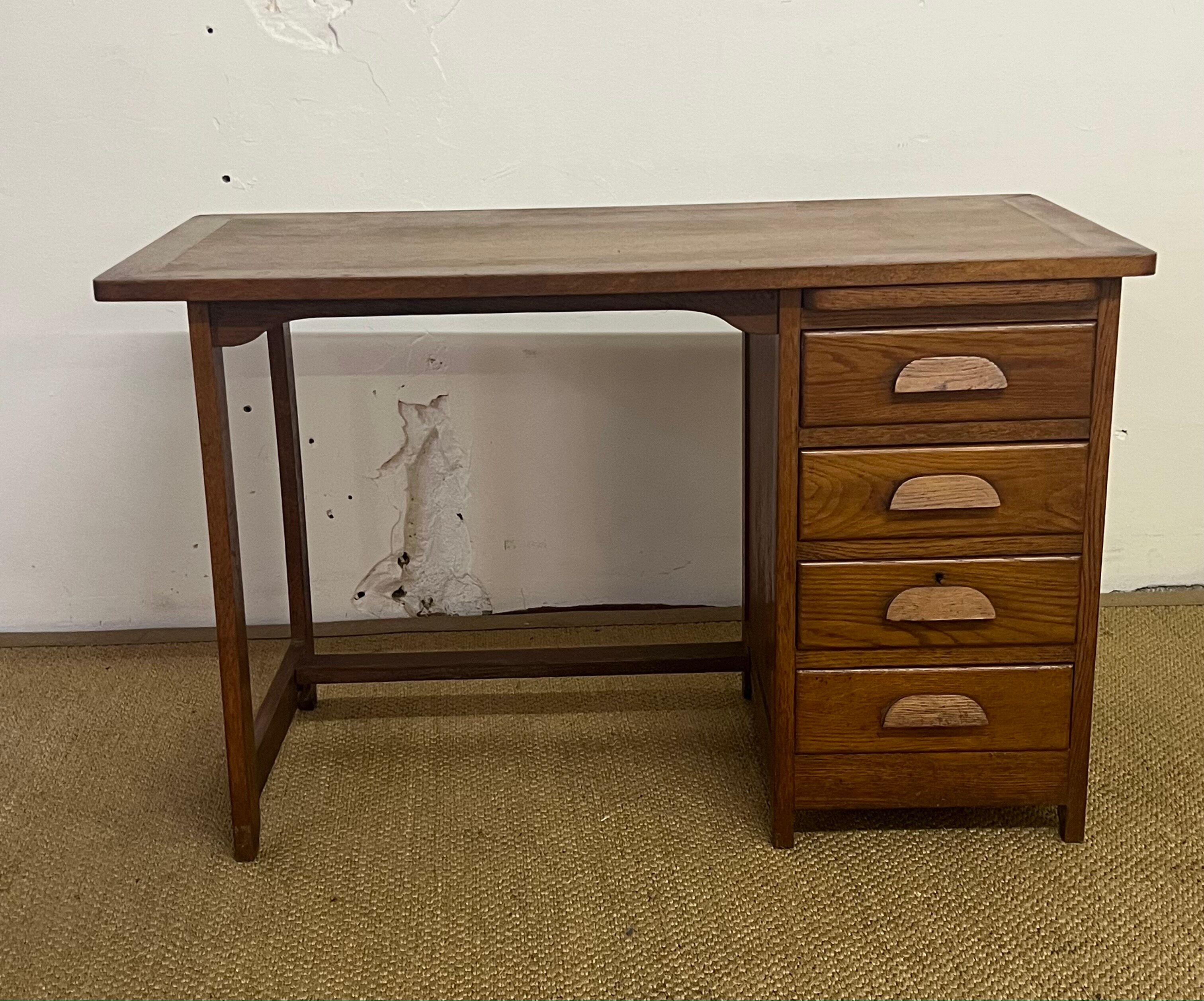 Vintage wooden desk