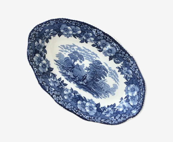 Ravier bleu anglais