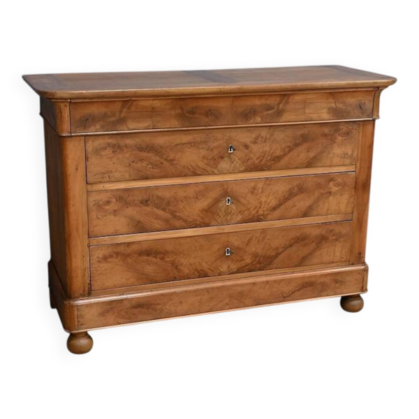 Commode en Merisier, époque Restauration – Début XIXe