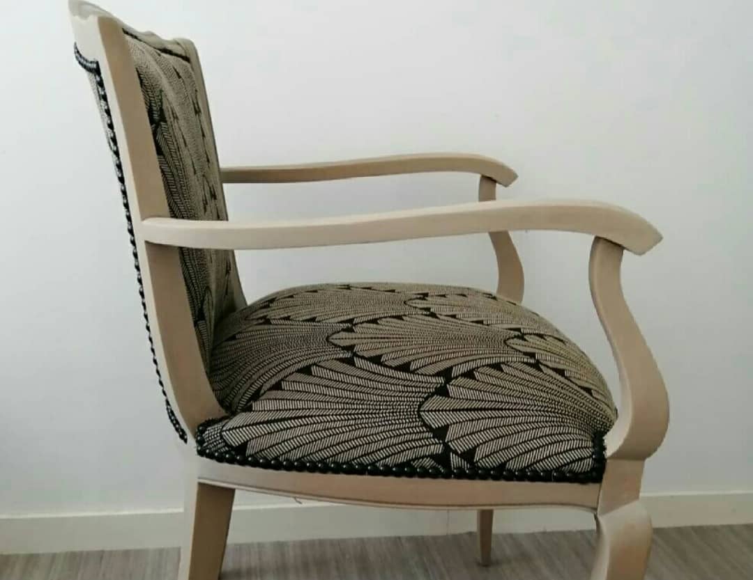 Paire de fauteuils bridge