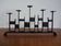 Brutalist Iron Candleholder, 1960s