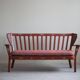 Fritz Hansen, "Canada" Model, 3-Seater Sofa painted Almue, Danish Modern, 1939