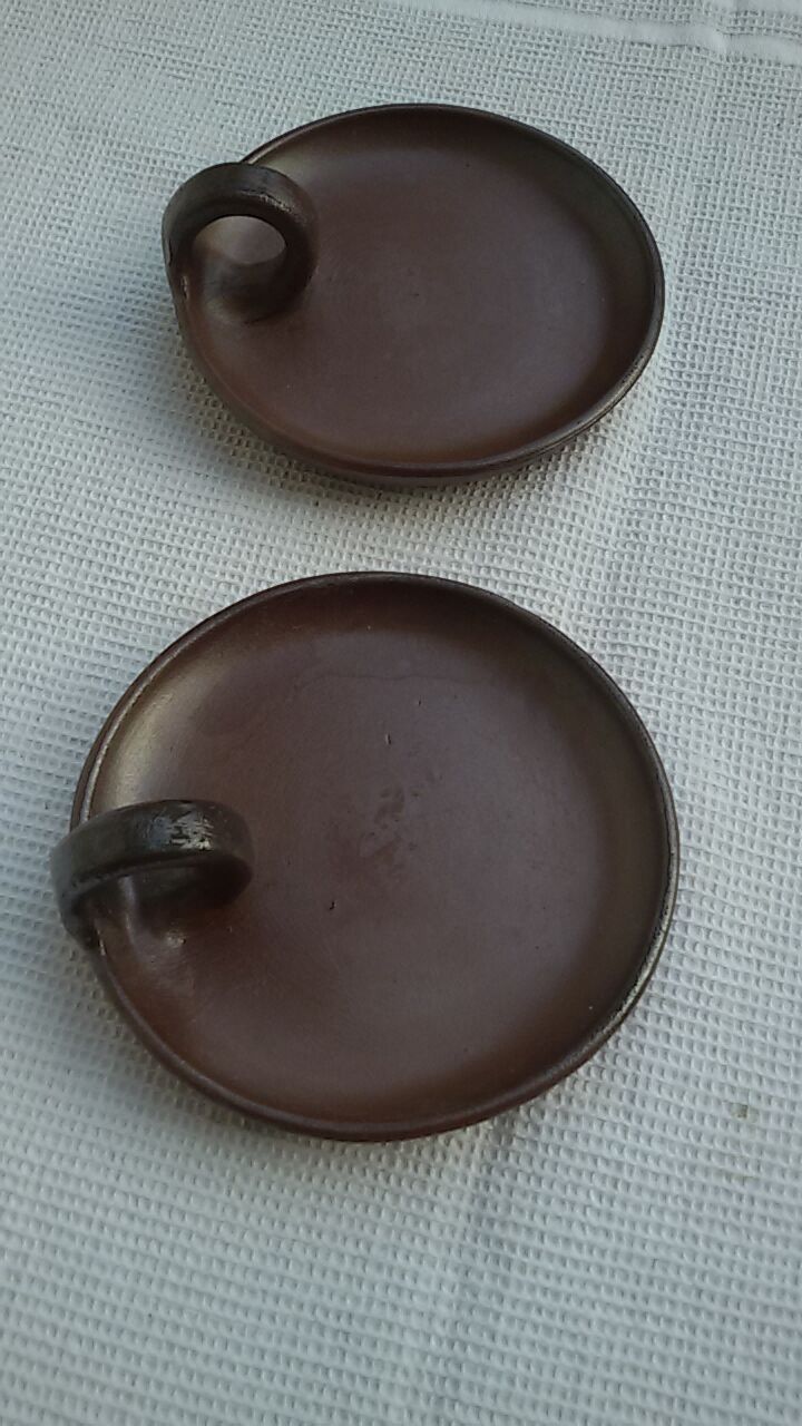 Candle taper in sandstone