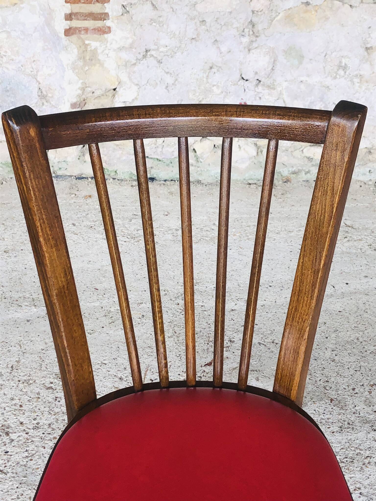 Pair of bistro chairs model # 153 by Baumann, circa 50/60