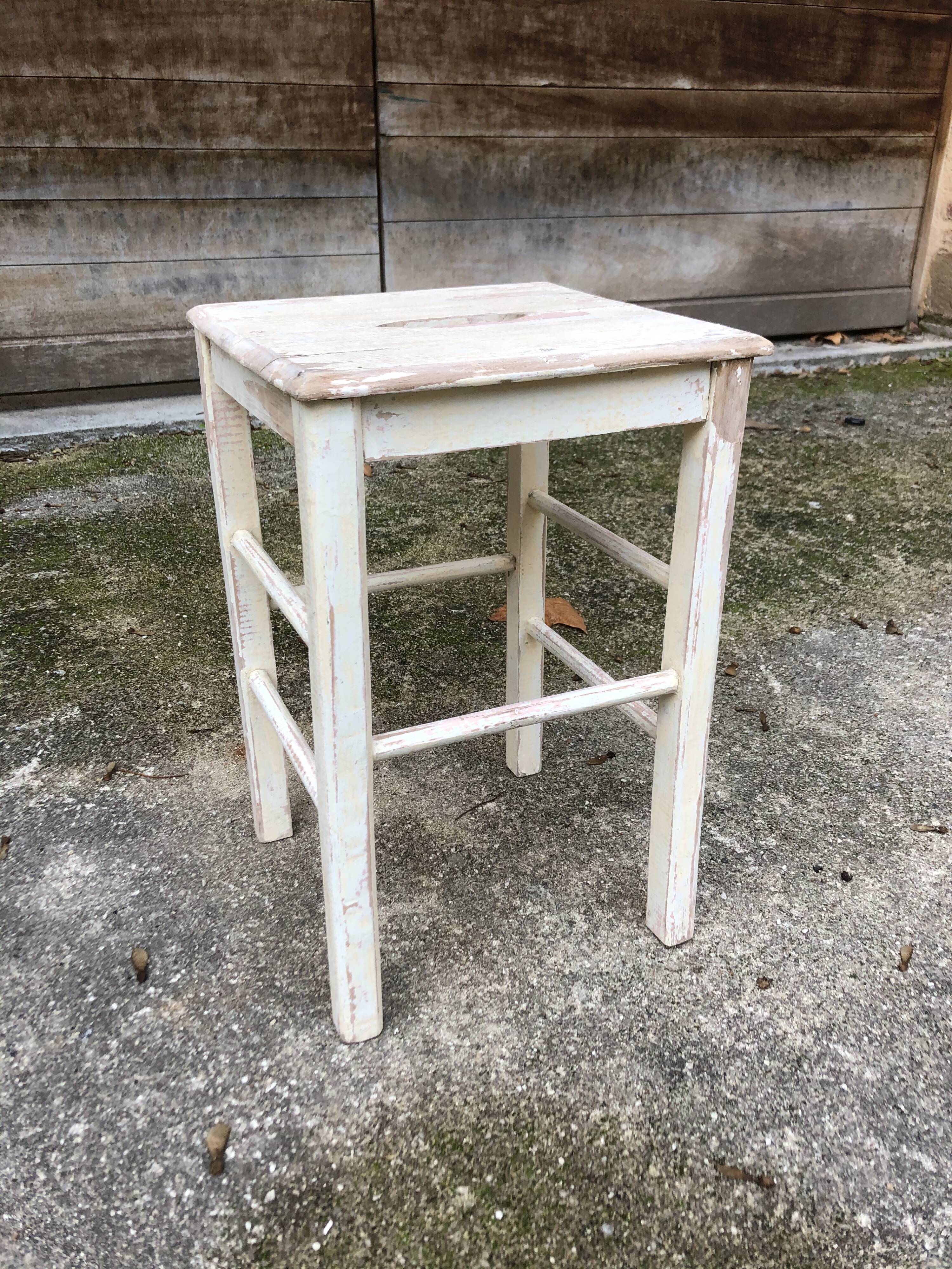 Wooden stool