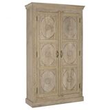 Armoire mangue 125x43x214 sculpture naturel