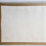 Watercolor on cardboard frame, canal view, signed Jean. Signature to be identified.