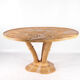 Dining table "palms" in rattan