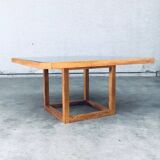 Postmodern Octagonal Square Dining Table, 1980s