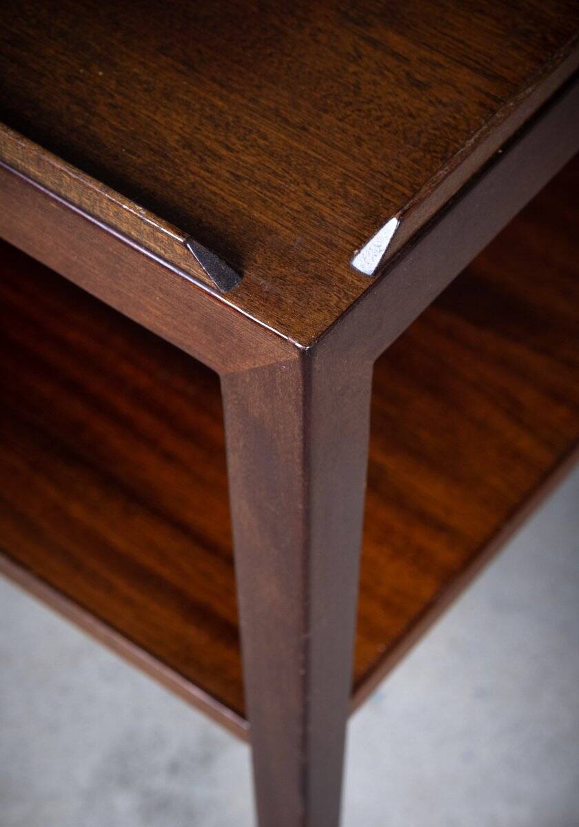 Serving Cart by Severin Hansen for Haslev Møbelfabrik, 1950s