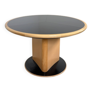 Skovby DC06B - Custom Piano Black & Beech - Japandi / Postmodern