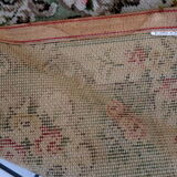 Vintage carpet french soap 69cm x 129cm 1960s