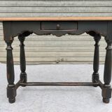 Vintage patinated desk table