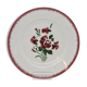 Dessert plate bouquet fleuri Digoin