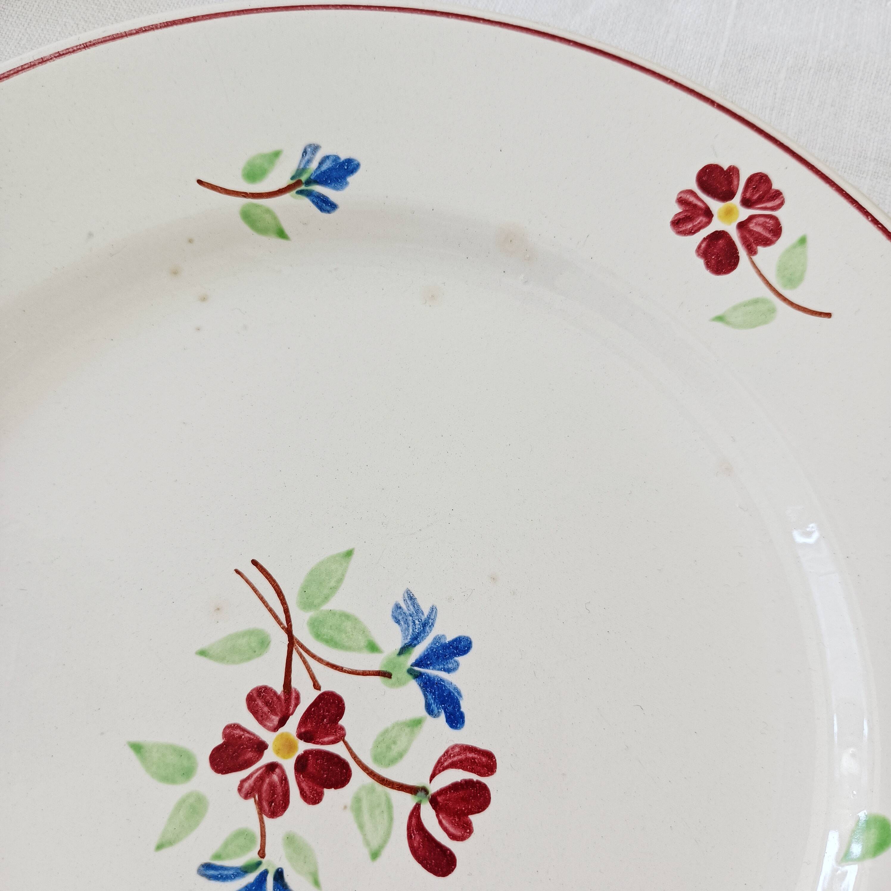 Set of 4 plates Moulin des loups Hamage, Clémence
