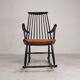 Spindle chair, rocking chair