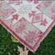 Vintage Turkish Oushak rug 146x183 cm