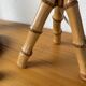 1960s rattan desk or table lamp