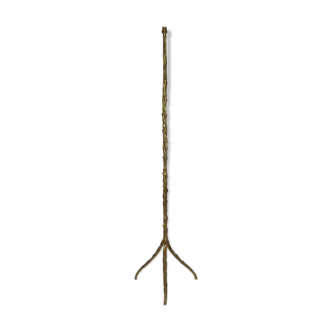Bronze tripod floor lamp from the 50s