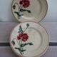 Set of 6 ceramic dessert plates