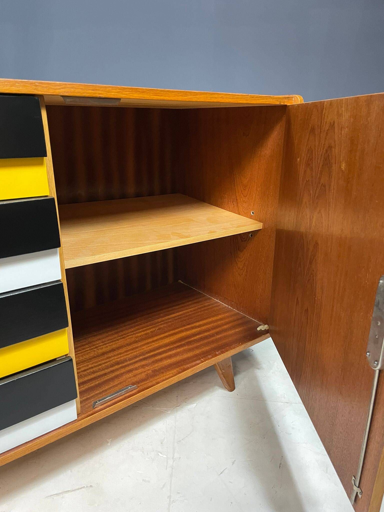 U-458 Sideboard by Jiří Jiroutek, Czechoslovakia, 1960s