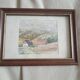 Small Watercolor Signed JFA Ambroise