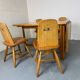 Vintage Scandinavian design dining set by Eero Aarnio for Laukaan.