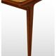 Table expandable Scandinavian vintage 1960 teak