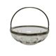 BCS Crystal Plate ART DECO with Brass Fittings