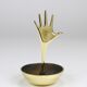 Carl Auböck Brass Ashtray Hand Empty Pocket Accessory, Vienna, Austria
