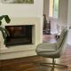 Fauteuil design vintage daya bontempi italie.