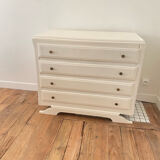 Vintage commode with moustache legs